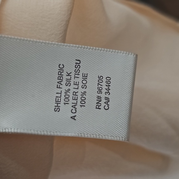 Rebecca Taylor Silk Top Size 4 - Picture 4 of 5